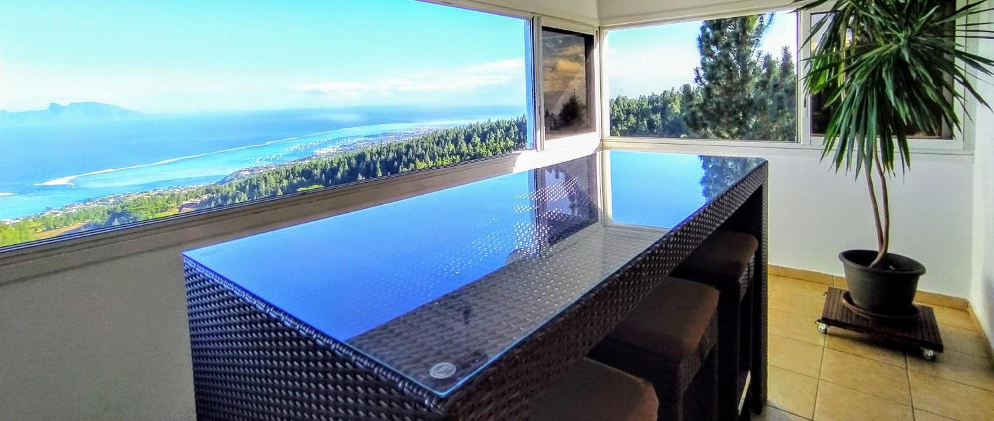 Belrose Place - Calme Et Vue Epoustouflante A Tahiti Punaauia  Exterior foto